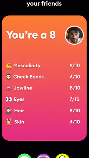 LooksMax AI - Get Your Rating screenshot
