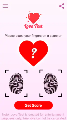 Love Test - Test d'Amore screenshot