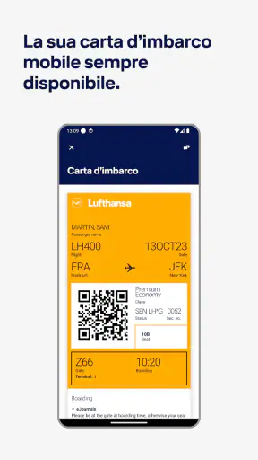 Lufthansa screenshot