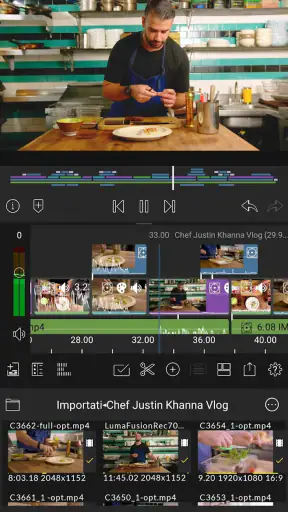 LumaFusion: editing video Pro screenshot