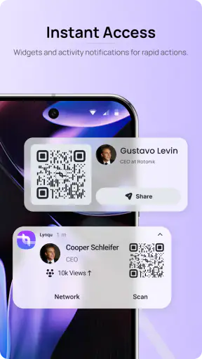 Lynqu: Biglietto da Visita screenshot