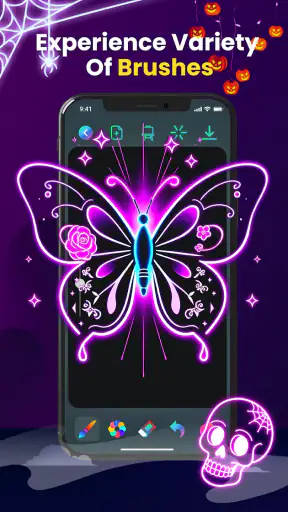 Magic Doodle: Glow Art Drawing screenshot
