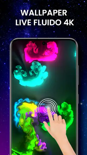 Magic Fluid: 4D Live Wallpaper screenshot