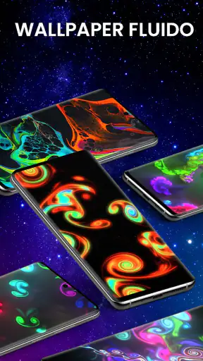 Magic Fluid: 4D Live Wallpaper screenshot