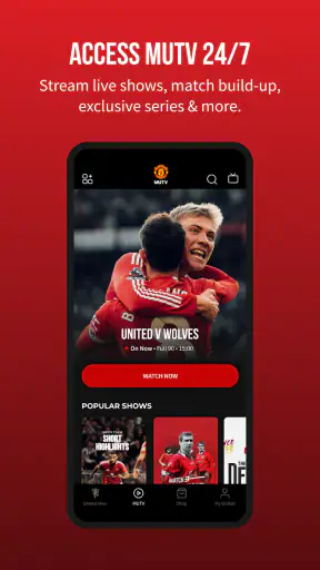 Manchester United Official App screenshot