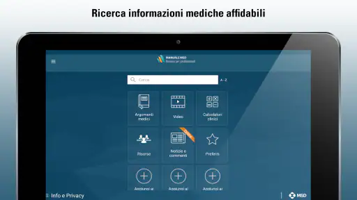 Manuale MSD Professionisti screenshot