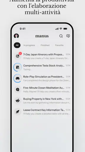 Manus AI screenshot