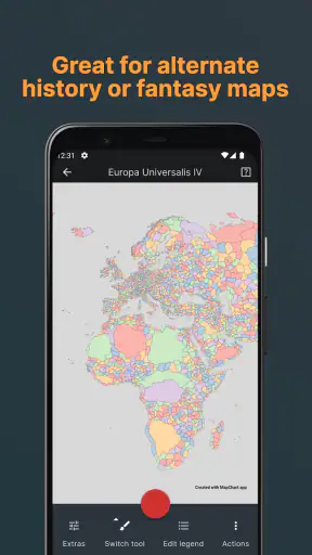 MapChart screenshot