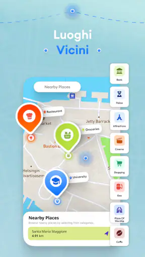 Mappa Drive - Radar screenshot