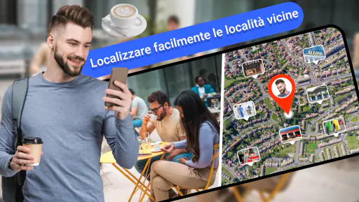 Mappe GPS Navigazione Live Map screenshot