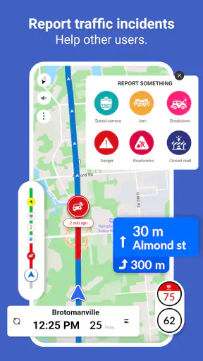 Mappe GPS/navigazione/traffico screenshot