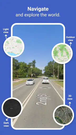 Mappe GPS/navigazione/traffico screenshot