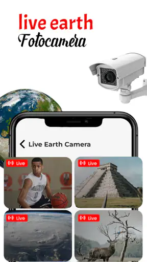 Mappe GPS, telecamera live screenshot