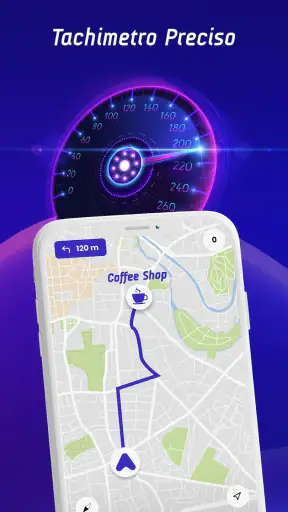 Mappe offline, GPS, tachimetro screenshot