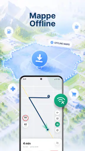 Mappe offline - Pianificatore screenshot