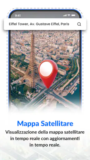 Mappe satellitari GPS Terra screenshot