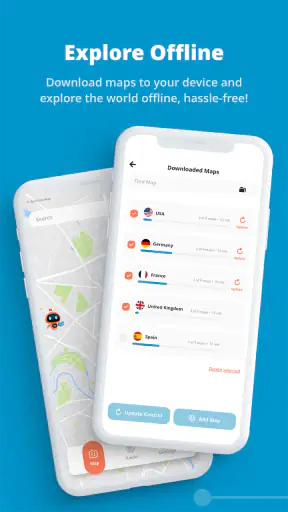 MapXplorer: Navigazione, Radar screenshot