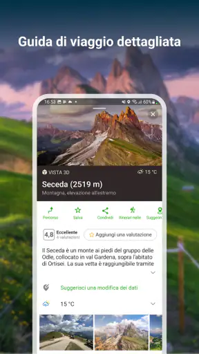 Mapy.com: escursioni e bici screenshot