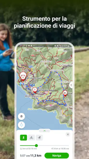 Mapy.com: escursioni e bici screenshot