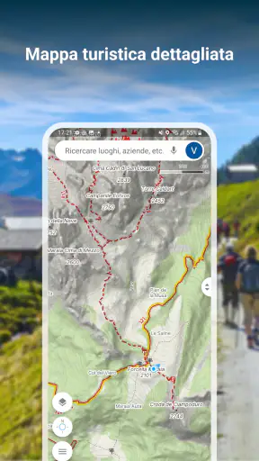 Mapy.com: escursioni e bici screenshot
