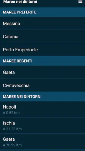 Maree nei dintorni screenshot