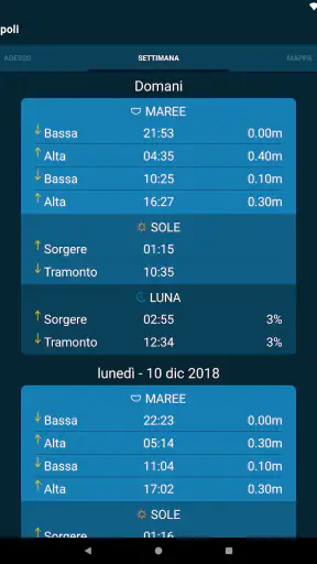 Maree nei dintorni screenshot