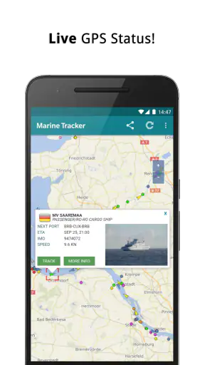 Maritime traffic - Trova nave screenshot