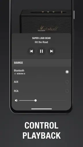 Marshall Bluetooth screenshot