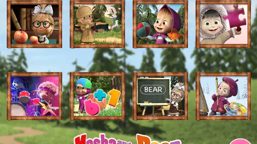 Masha e Orso Giochi Educativi screenshot