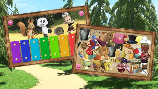 Masha e Orso Giochi Educativi screenshot