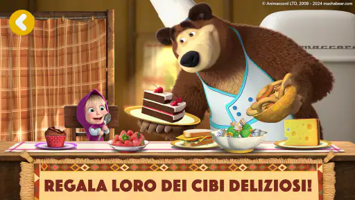 Masha e Orso Tamagotchi Giochi screenshot