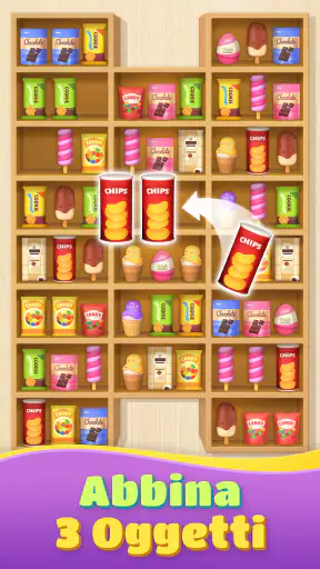 Match di Beni: Ordinamento 3D screenshot