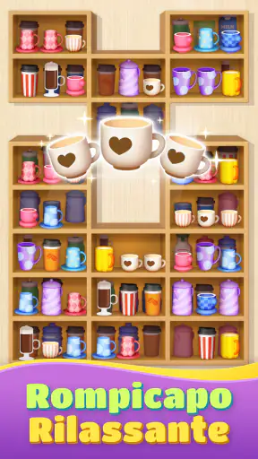 Match di Beni: Ordinamento 3D screenshot