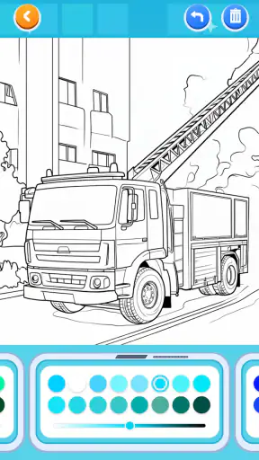 Mecha Color: Coloring Games screenshot