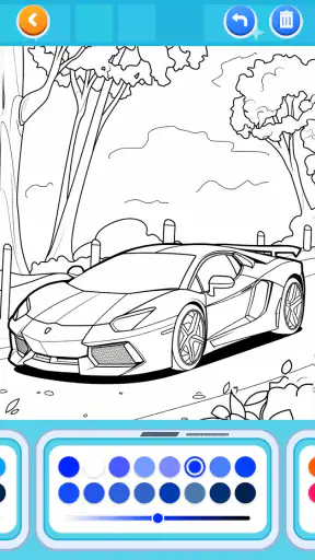 Mecha Color: Coloring Games screenshot