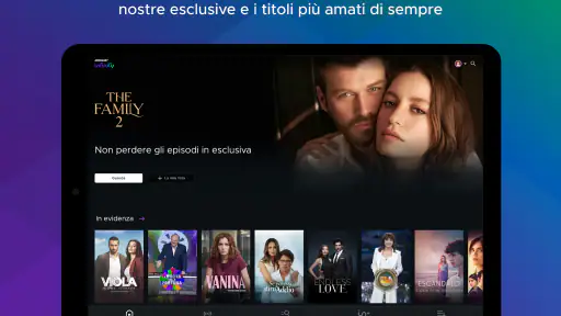 Mediaset Infinity Italia screenshot