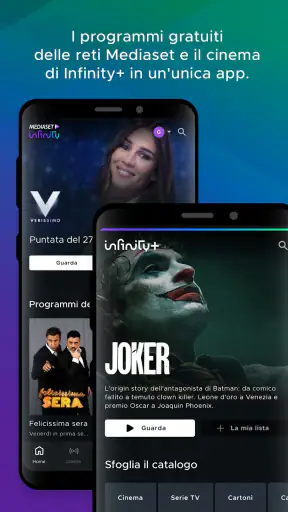 Mediaset Infinity TV screenshot