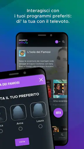 Mediaset Infinity TV screenshot