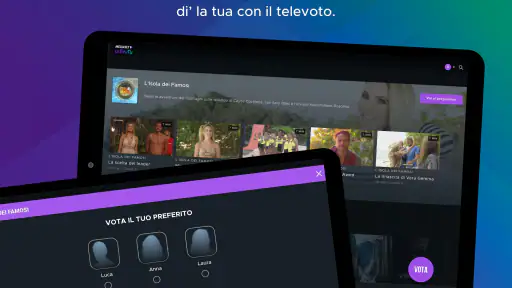 Mediaset Infinity TV screenshot