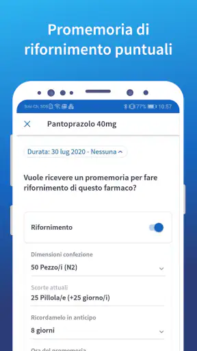 mediteo promemoria per farmaci screenshot