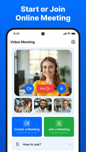 Meeting - Video Meeting screenshot