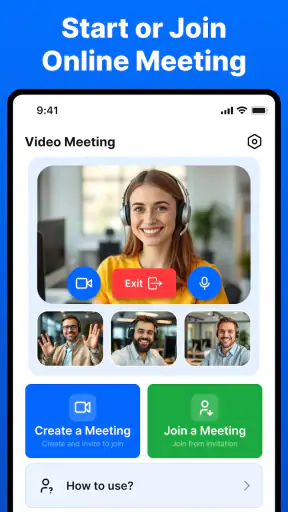 Meeting - Video Meeting screenshot