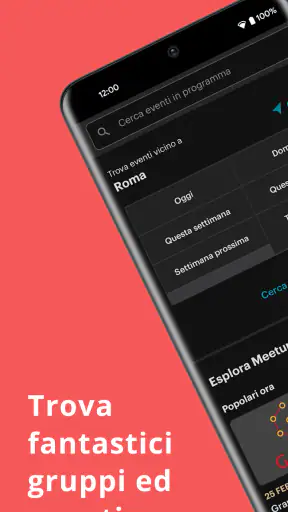 Meetup: eventi nella tua zona screenshot