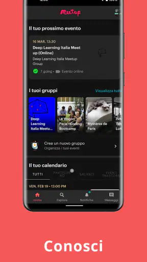 Meetup: eventi nella tua zona screenshot