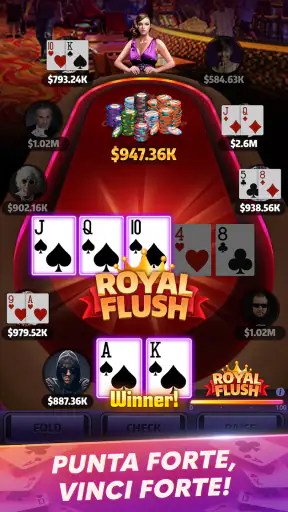 Mega Hit Poker: Texas Holdem screenshot