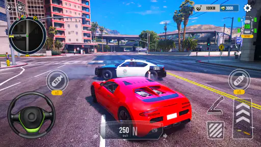 Mega Speed Car Driving Traffic screenshot