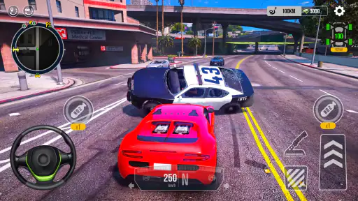Mega Speed Car Driving Traffic screenshot