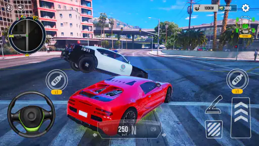 Mega Speed Car Driving Traffic screenshot