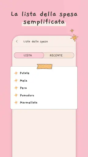 Menu Planner Settimanale screenshot