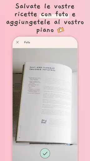 Menu Planner Settimanale screenshot